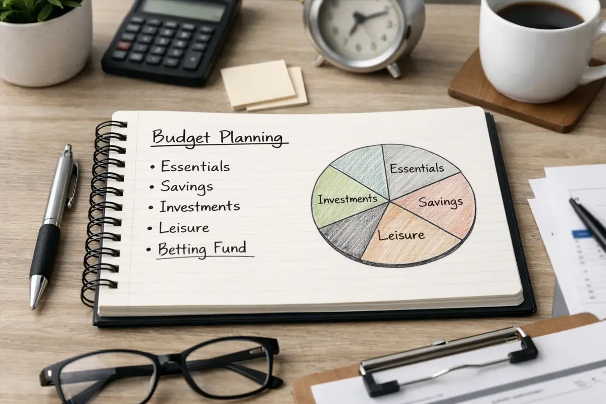 Organisierte Planung des Wettbudgets