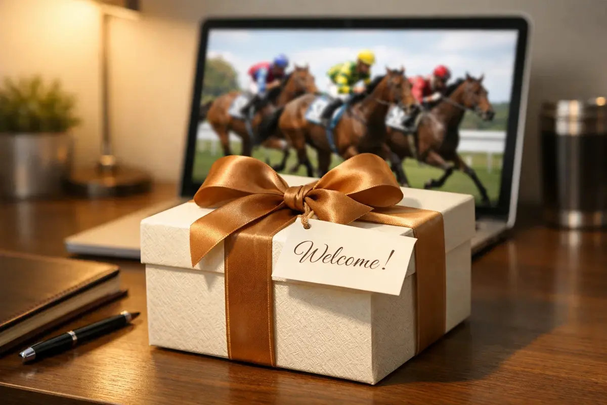 Symbolische Darstellung von Willkommensbonus