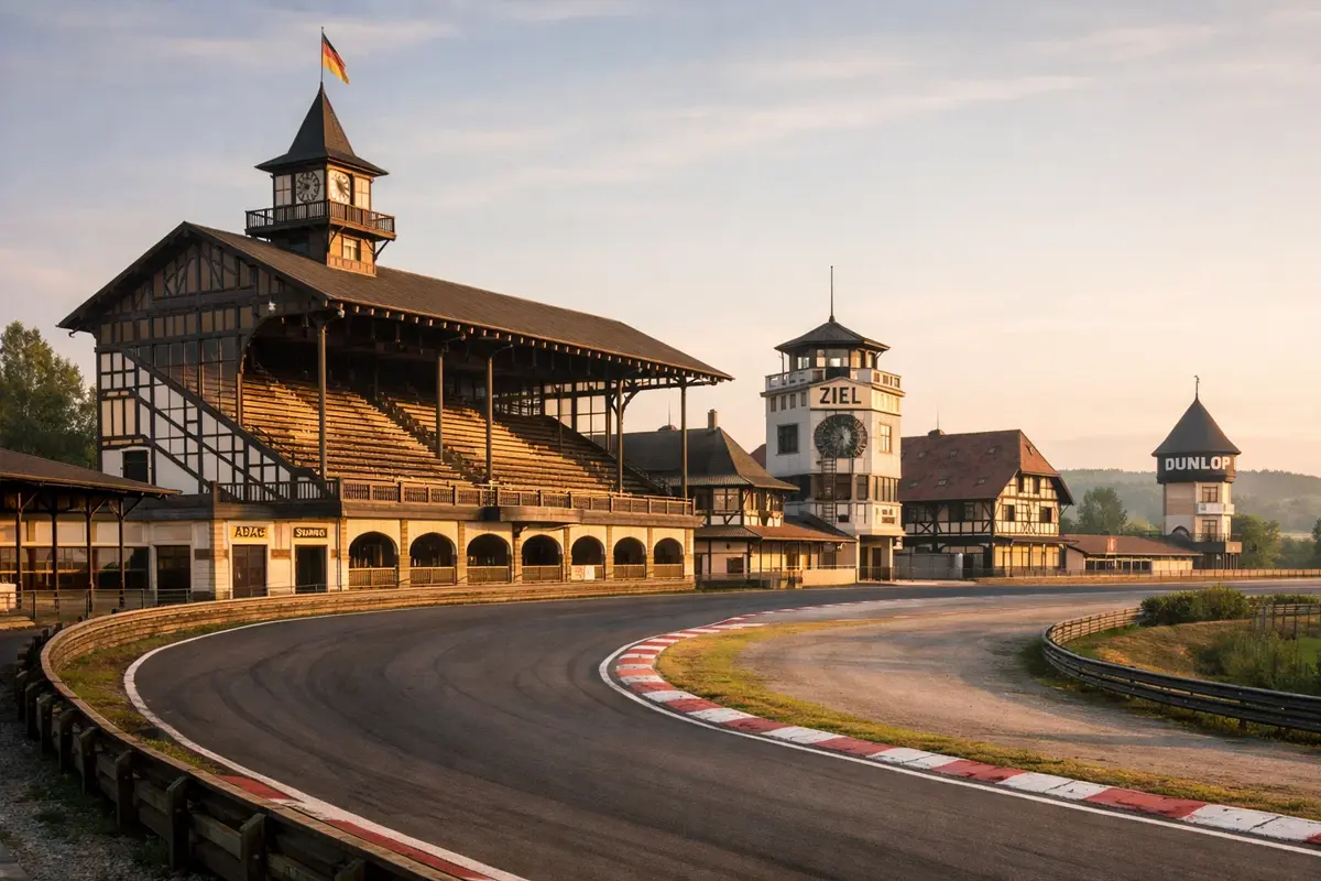 Historische Rennbahn-Architektur in Deutschland