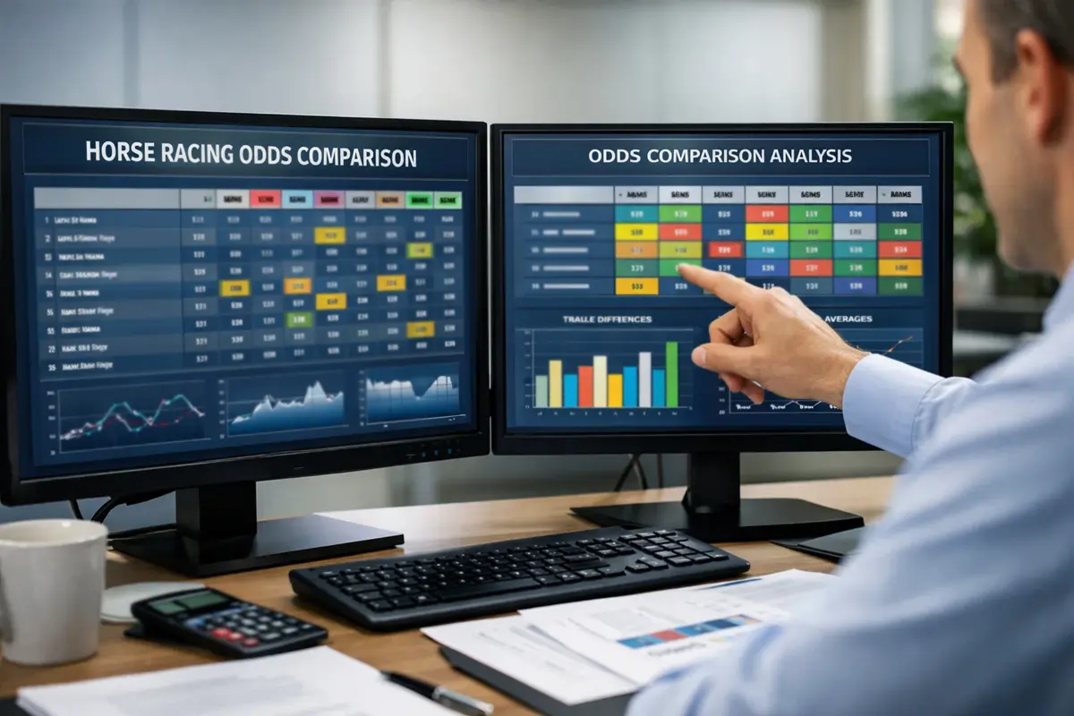 Quotenvergleich auf verschiedenen Bildschirmen